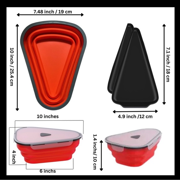 🍕Pizza Storage Containers 🍕 - Picture 4 of 4